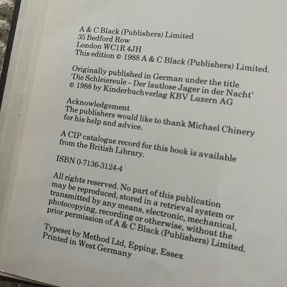 🦉”A Family of Owls” Vintage Children’s Picture Book with Color Photographs🦉 - Picture 3 of 15